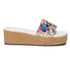 Daisyy Embroidered Wedges